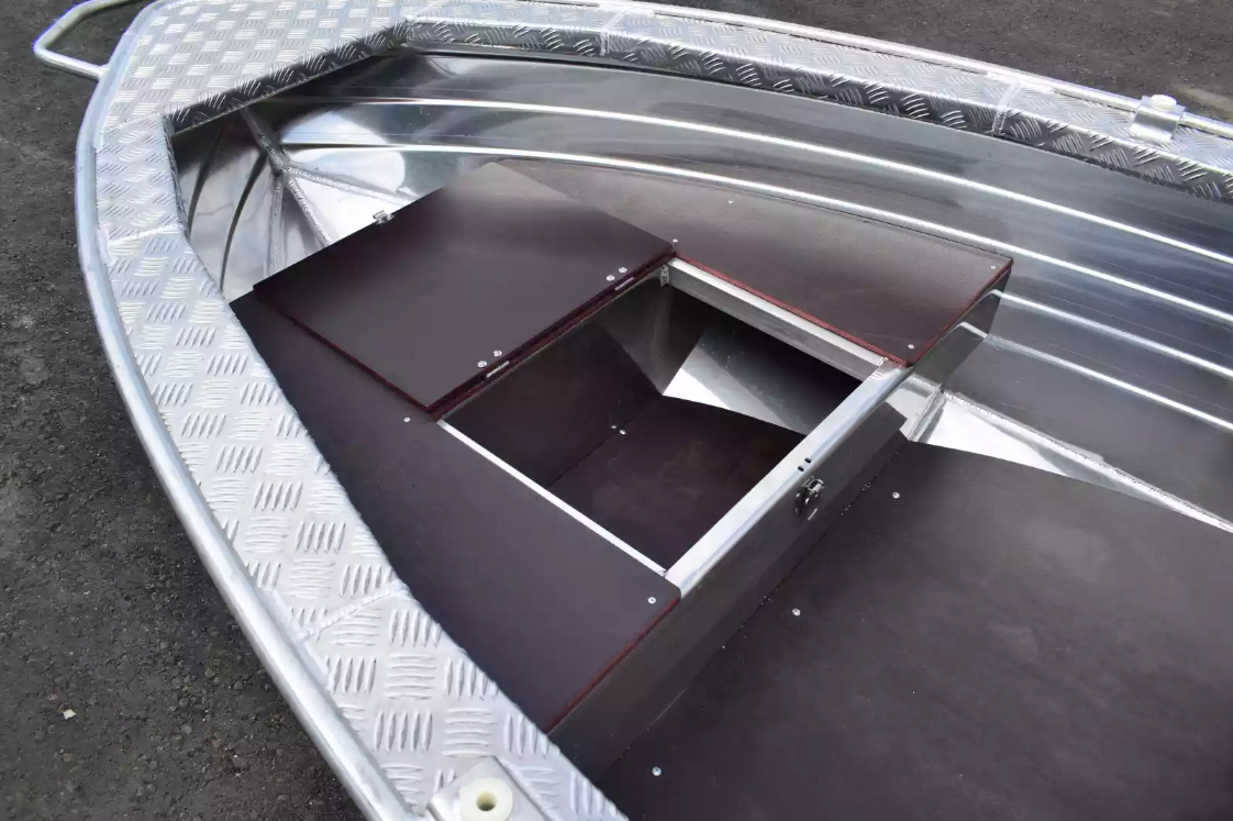 Алюминиевая лодка Wyatboat-390Р Увеличенный борт в Нальчике