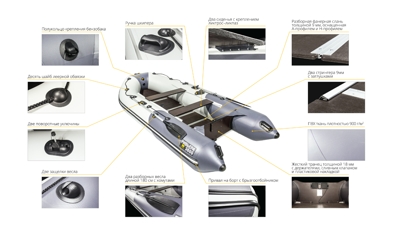 Лодка Ривьера Компакт 2900 СК в Нальчике