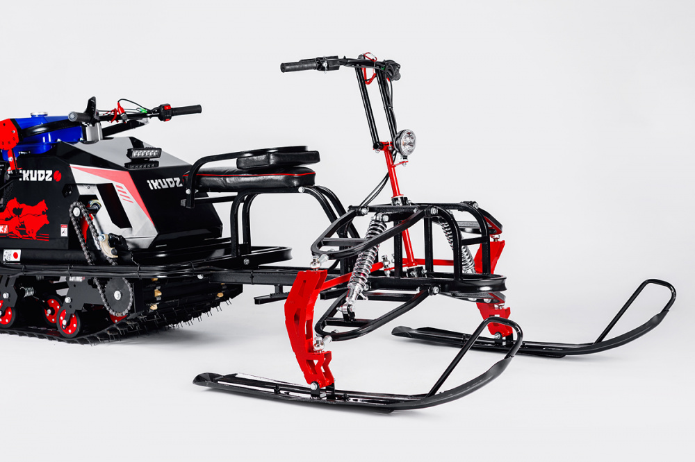 Лыжный модуль IKUDZO TERRAIN с подогревом ручек пластиковые лыжи в Нальчике