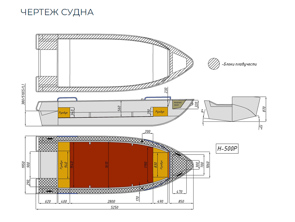 Алюминиевая лодка Неман-500 P в Нальчике