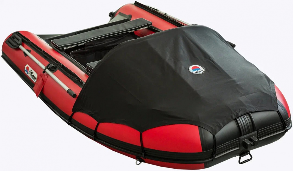 КОМПЛЕКТ НОСОВОГО ТЕНТА К ЛОДКЕ SMARINE SDP MAX 380 ЧЕРНЫЙ в Нальчике