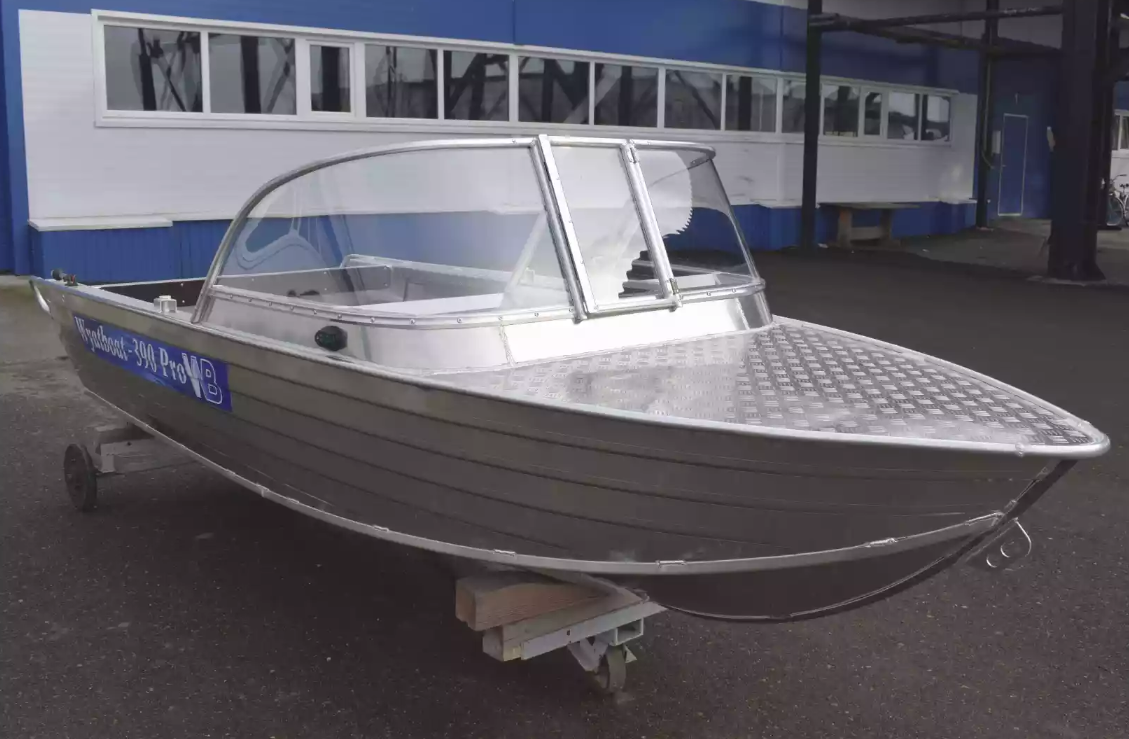 Алюминиевая лодка Wyatboat-390 Pro в Нальчике