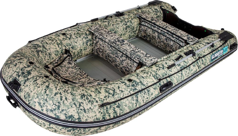 НАДУВНАЯ ЛОДКА GLADIATOR C420AL в Нальчике