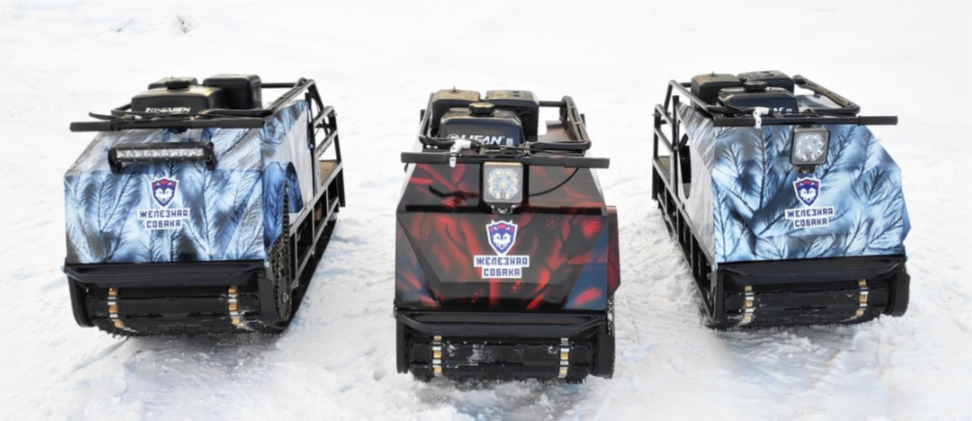 Мотобуксировщик Irondog (Железная собака) M500 20  Камуфляж Охотник в Нальчике