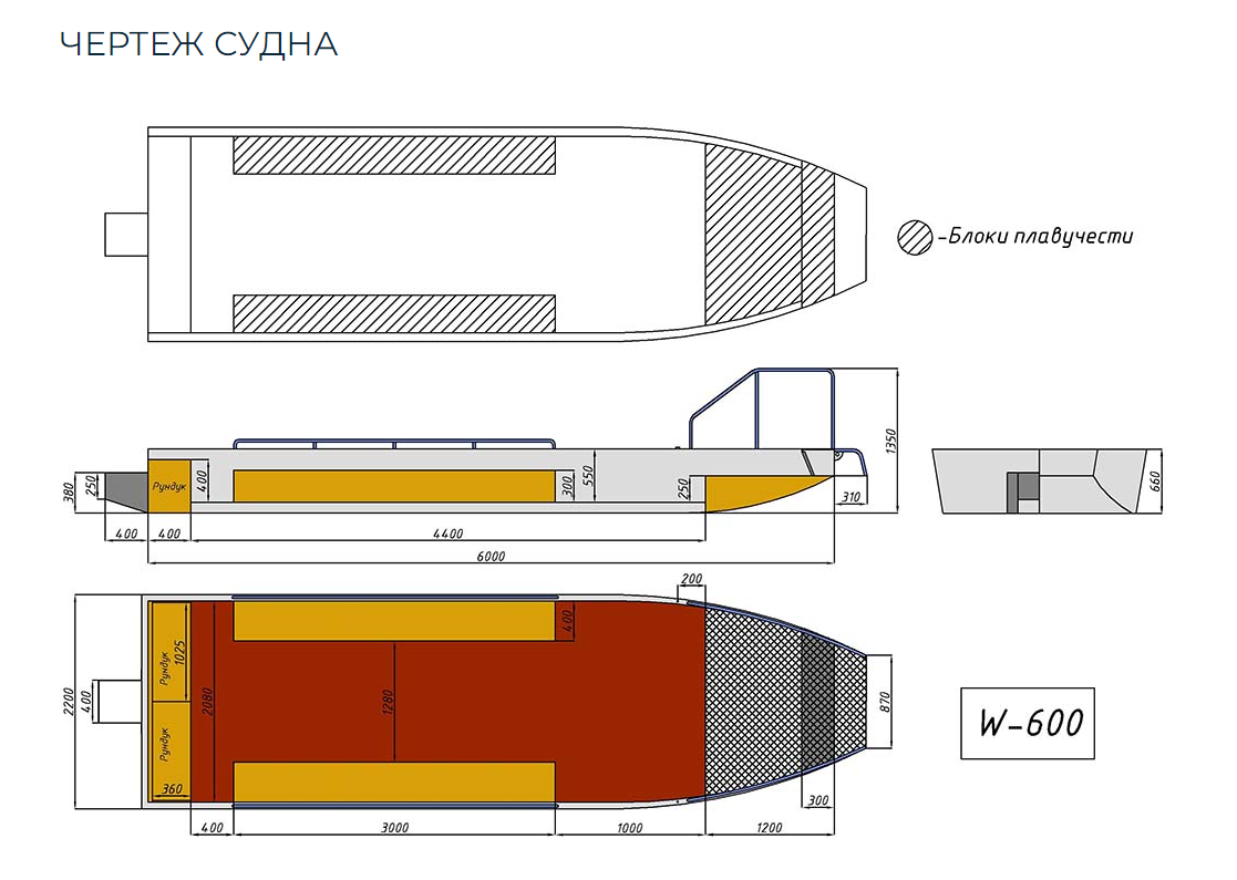 Алюминиевая лодка Wyatboat-600 в Нальчике