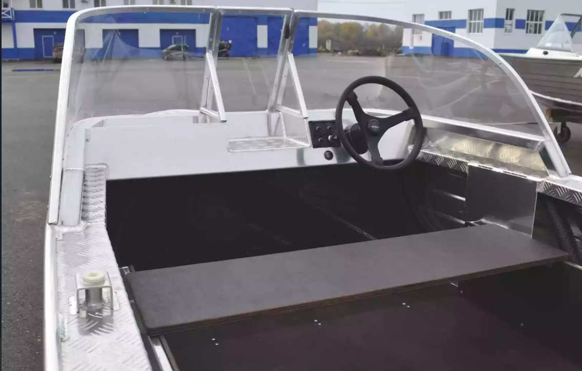 Алюминиевая лодка Wyatboat-390 Pro в Нальчике