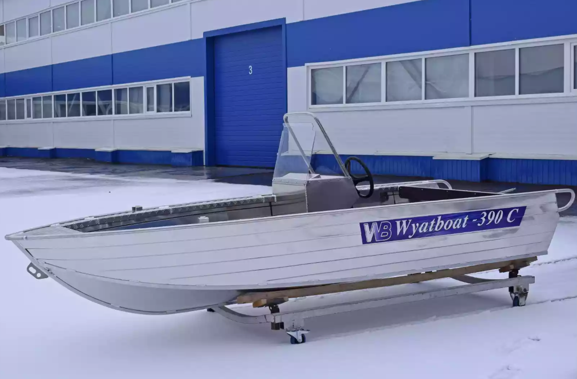 Алюминиевая лодка Wyatboat-390 C в Нальчике
