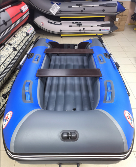 КОМПЛЕКТ Лодка MISHIMO PRO 350 + ЛОДОЧНЫЙ МОТОР MARLIN MP 9.9 (20) AMHS PRO в Нальчике