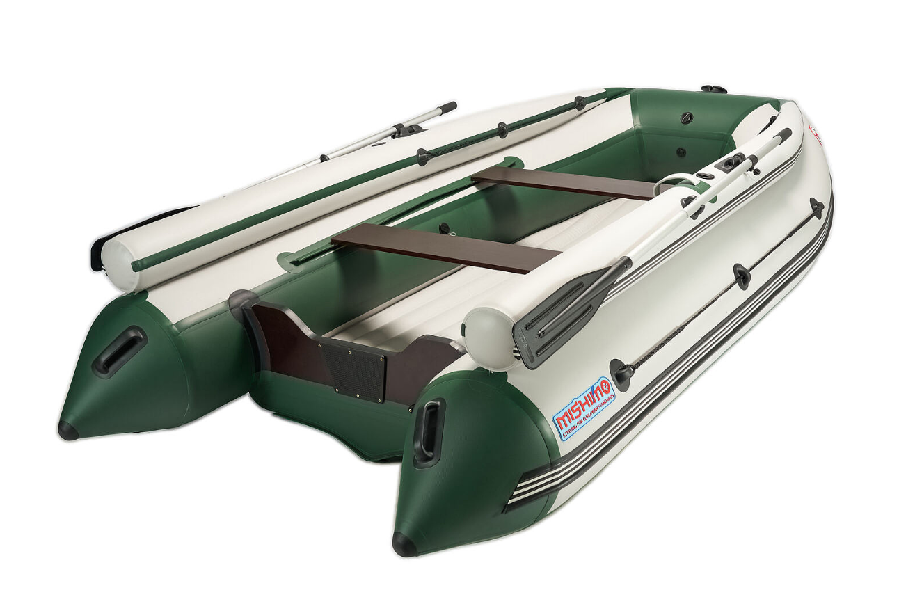 КОМПЛЕКТ ЛОДКА MISHIMO FAMILY LITE 370 + МОТОР MARLIN MP 9.9 AMHS PROLINE FORCE в Нальчике