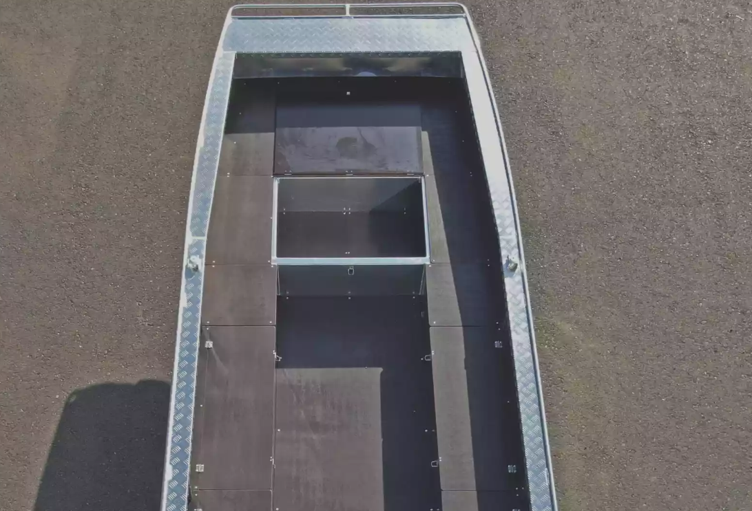 Алюминиевая лодка Wyatboat-490 Jonboat в Нальчике