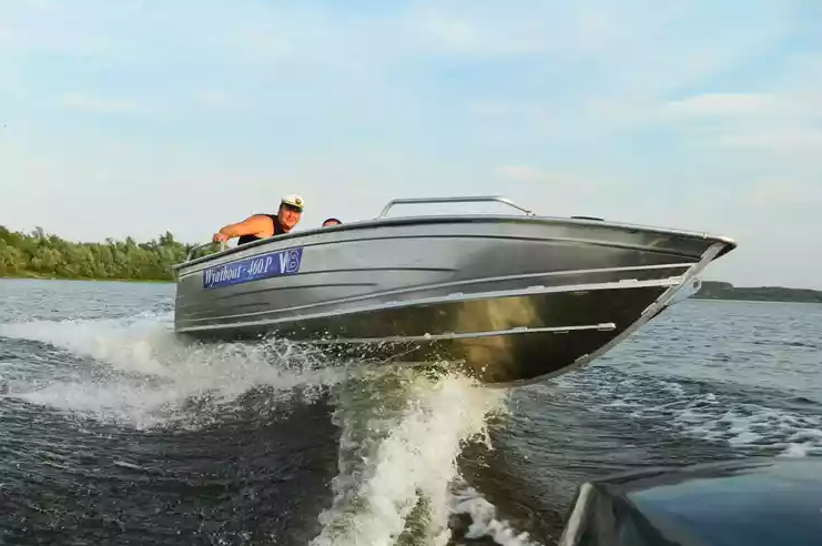 Алюминиевая лодка Wyatboat-460 P в Нальчике