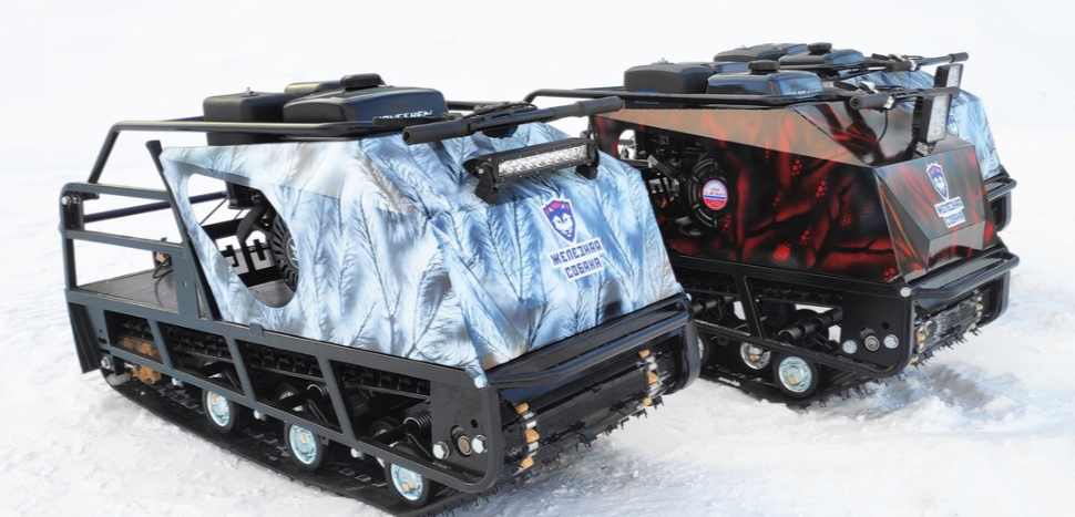 Мотобуксировщик Irondog (Железная собака) M500 20  Камуфляж Охотник в Нальчике