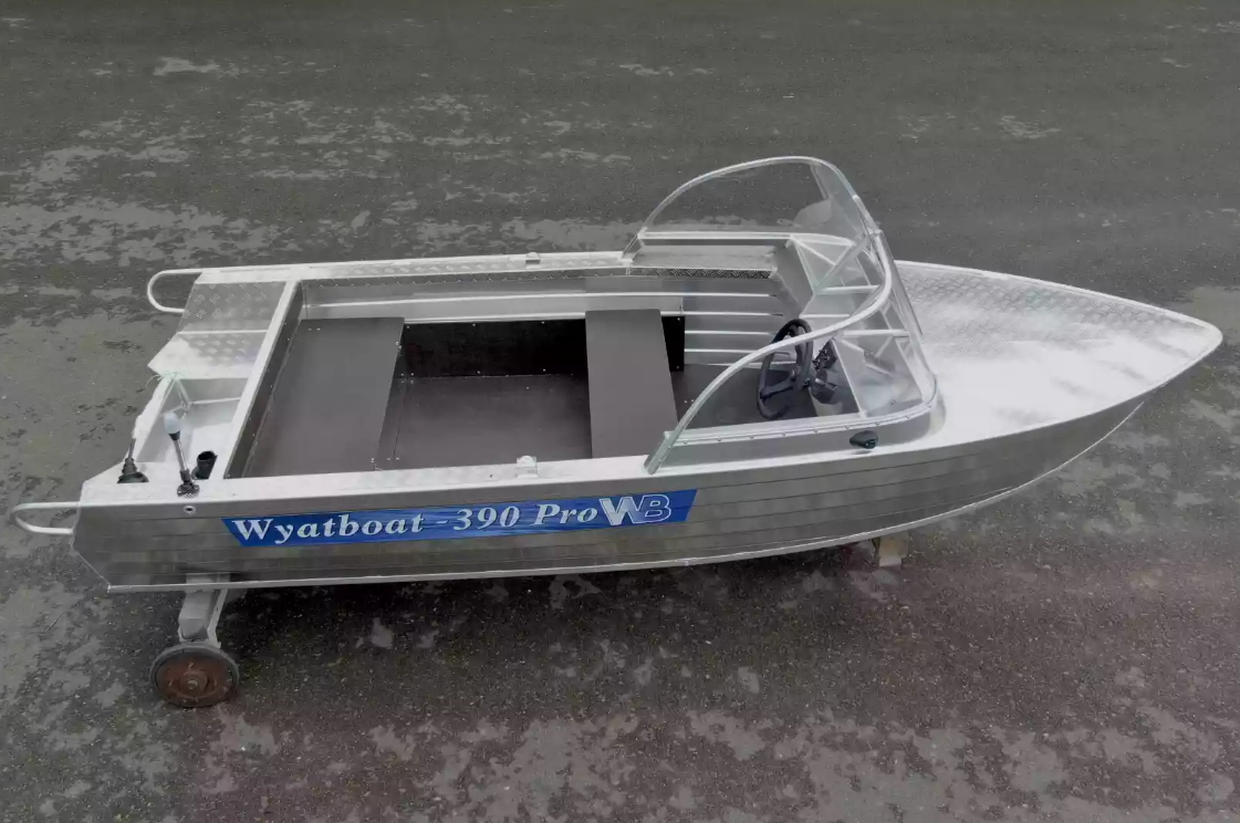 Алюминиевая лодка Wyatboat-390 Pro в Нальчике