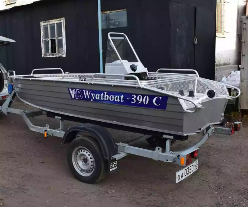 Алюминиевая лодка Wyatboat-390 C в Нальчике
