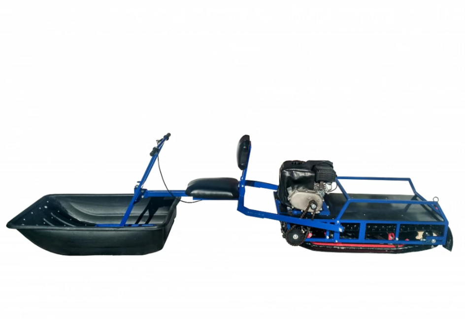 Мотобуксировщик толкач Альбатрос-XL8 с модулем. С фарой, тележки в Нальчике