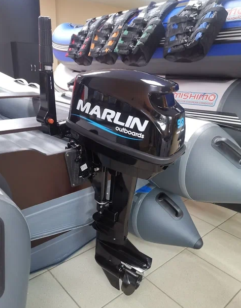 КОМПЛЕКТ ЛОДКА MISHIMO LITE 350 + МОТОР 9,8 Л.С. в Нальчике