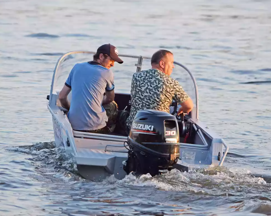 Алюминиевая лодка Wyatboat-390 DCM в Нальчике