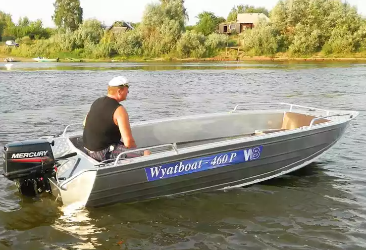 Алюминиевая лодка Wyatboat-460 P в Нальчике