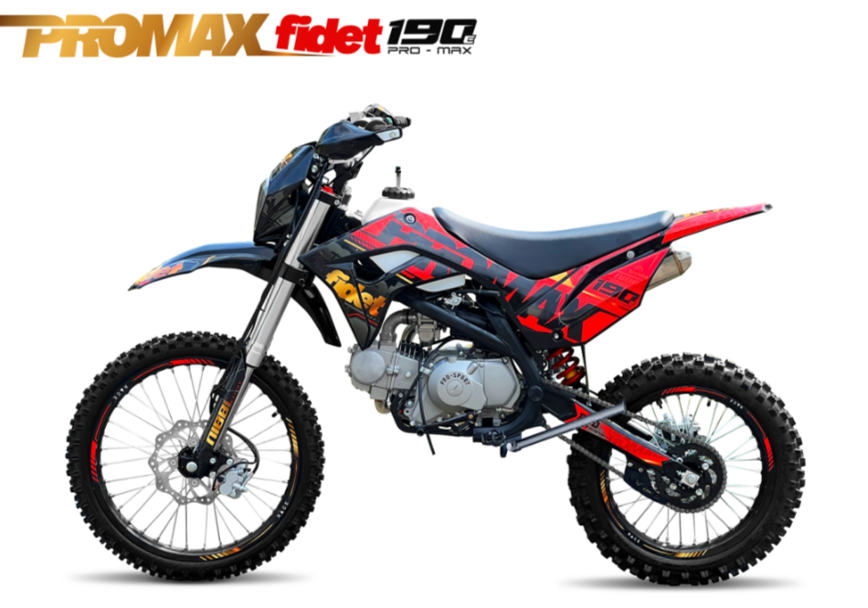 Мотоцикл (питбайк) PROMAX FIDET (ФАЙДЕТ) 190E MAX PRO LUX 19/16 в Нальчике