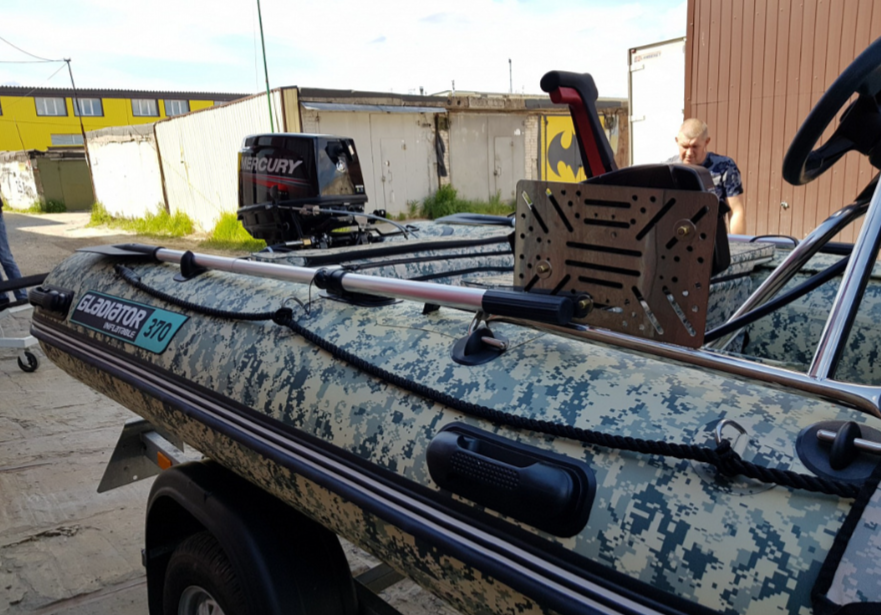 НАДУВНАЯ ЛОДКА GLADIATOR C370AL в Нальчике