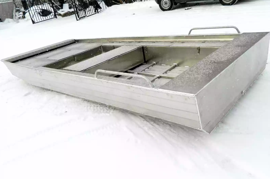 Алюминиевая лодка Wyatboat-390 Jonboat в Нальчике