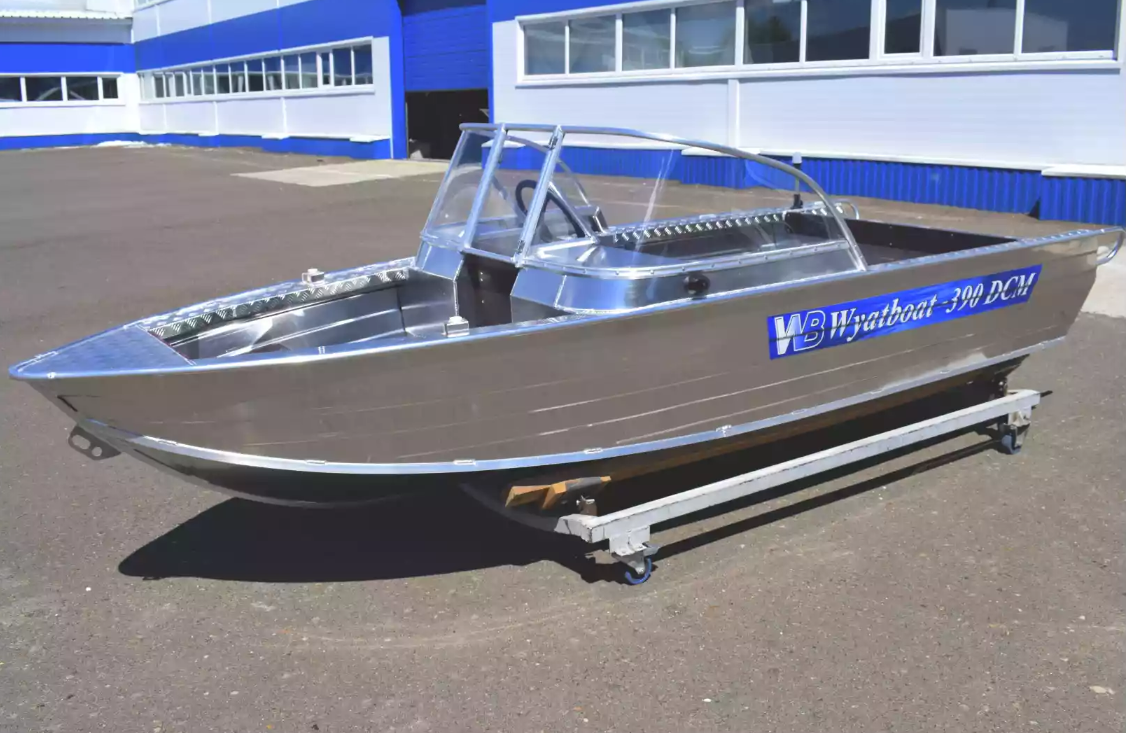 Алюминиевая лодка Wyatboat-390 DCM в Нальчике