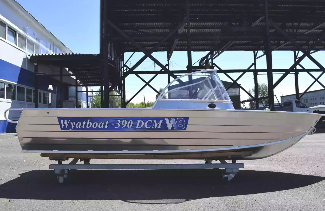Алюминиевая лодка Wyatboat-390 DCM в Нальчике