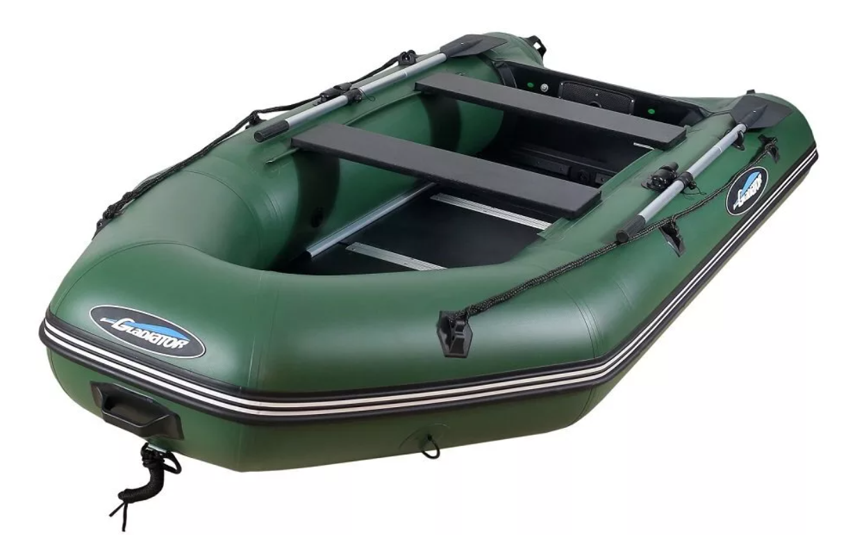 МОТОРНО-ГРЕБНАЯ ЛОДКА ПВХ GLADIATOR A 280 ТК С ФАНЕРНЫМ ДНОМ в Нальчике
