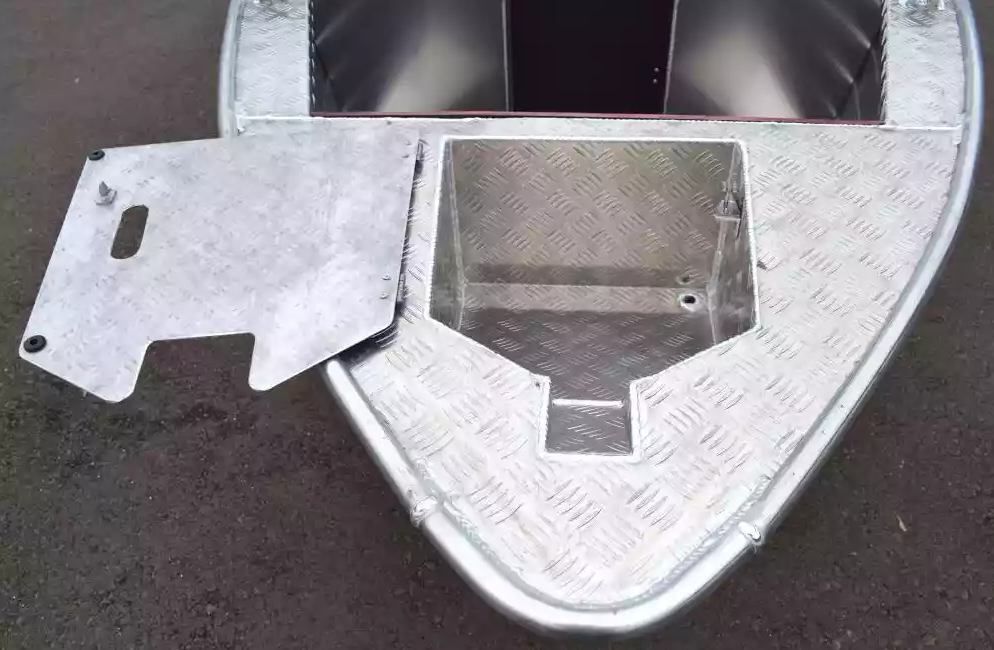 Алюминиевая лодка Wyatboat-390 DCM Увеличенный борт в Нальчике