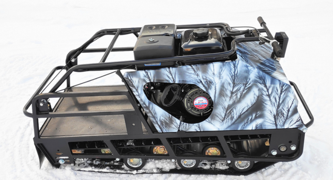 Мотобуксировщик Irondog (Железная собака) M500 20  Камуфляж Охотник в Нальчике