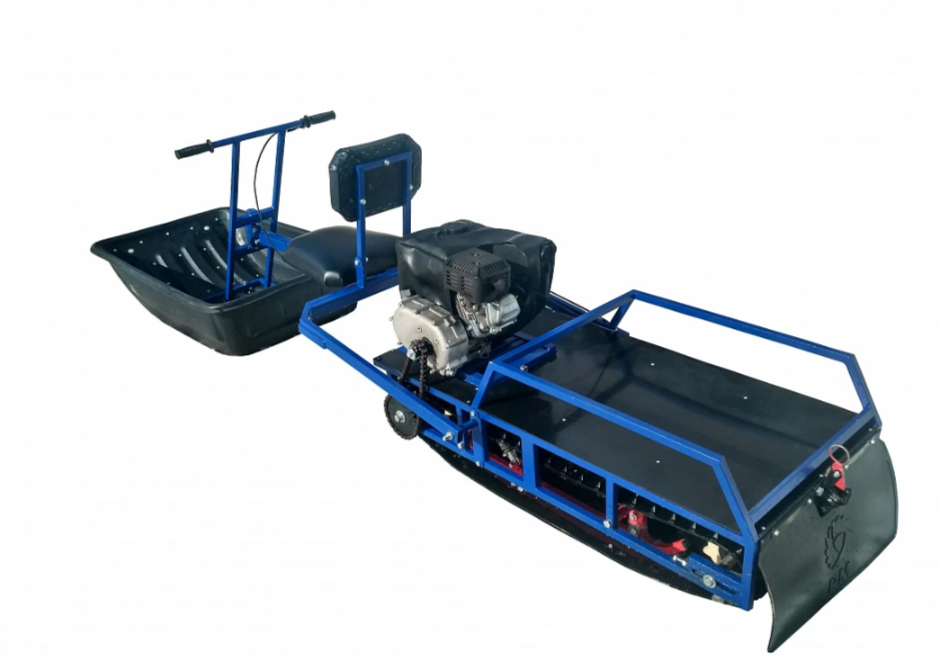 Мотобуксировщик толкач Альбатрос-XL8 с модулем. С фарой, тележки в Нальчике