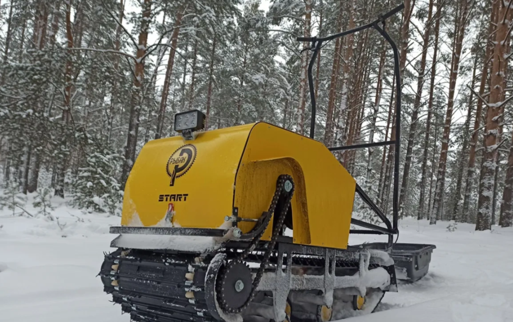 Мотобуксировщик РЫБАК СТАРТ Lifan 15 л.с. (металлический капот) в Нальчике