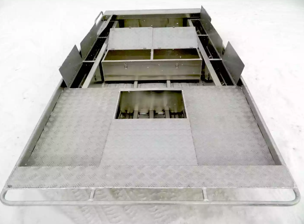 Алюминиевая лодка Wyatboat-390 Jonboat в Нальчике