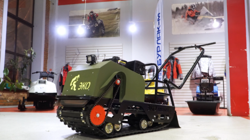 Мотобуксировщик ЭКО-Мини 15 лс (рама цельнометаллическая гнутая) в Нальчике