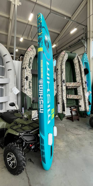 SUP (САП) Доска MISHIMO PRO-MAX Light Teal 11’ (335см) в Нальчике
