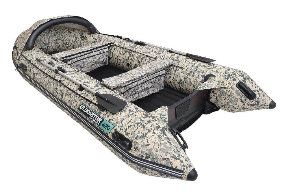 НАДУВНАЯ ЛОДКА GLADIATOR E350PRO в Нальчике