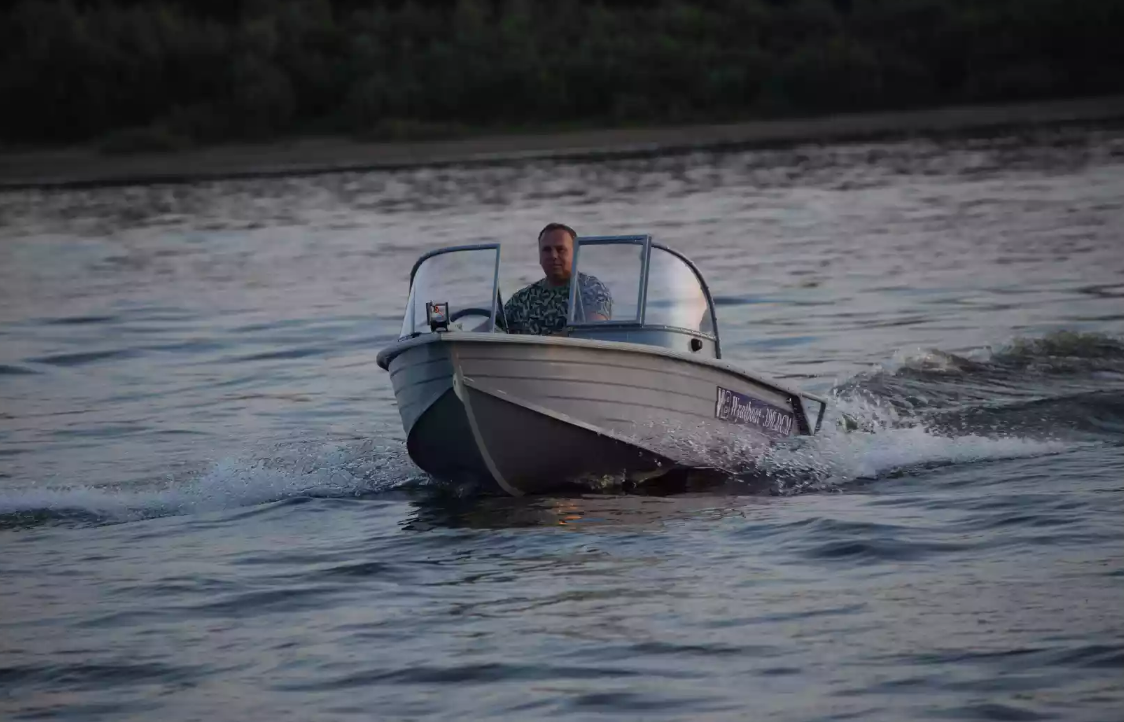 Алюминиевая лодка Wyatboat-390 DCM в Нальчике