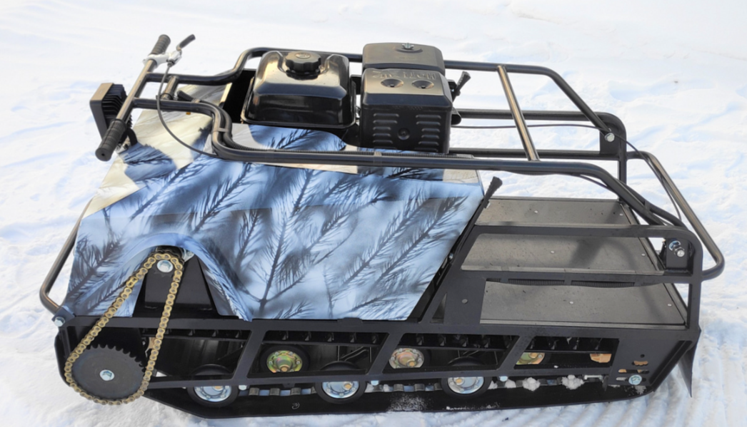 Мотобуксировщик Irondog (Железная собака) M500 20  Камуфляж Охотник в Нальчике