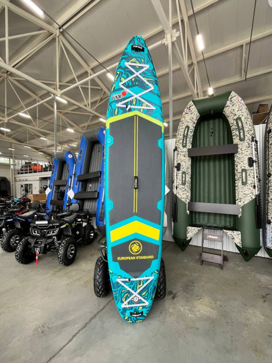 SUP (САП) Доска MISHIMO PRO-MAX Light Teal 11’ (335см) в Нальчике