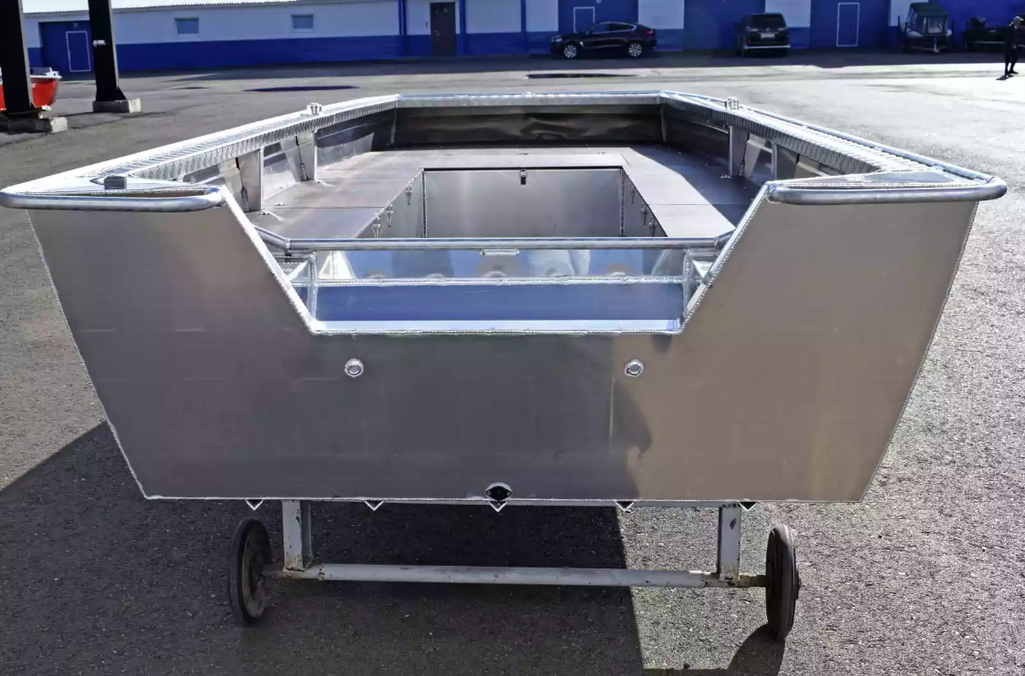 Алюминиевая лодка Wyatboat-490 Jonboat в Нальчике