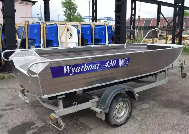 Алюминиевая лодка  Wyatboat-430 Master в Нальчике