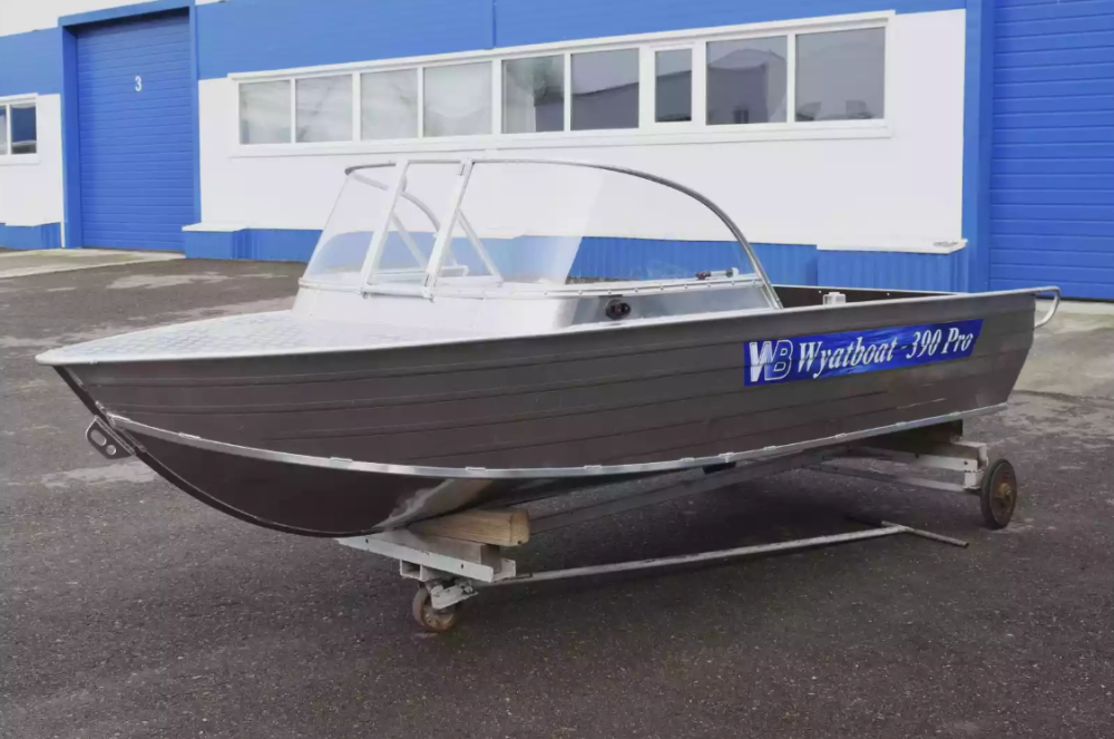 Алюминиевая лодка Wyatboat-390 Pro в Нальчике