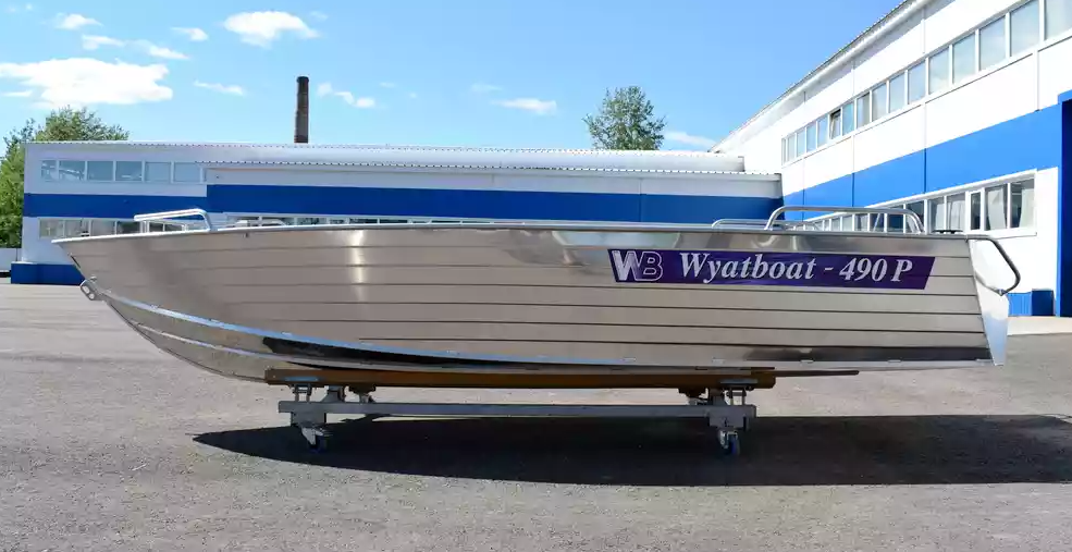 Алюминиевая лодка Wyatboat-490 P в Нальчике