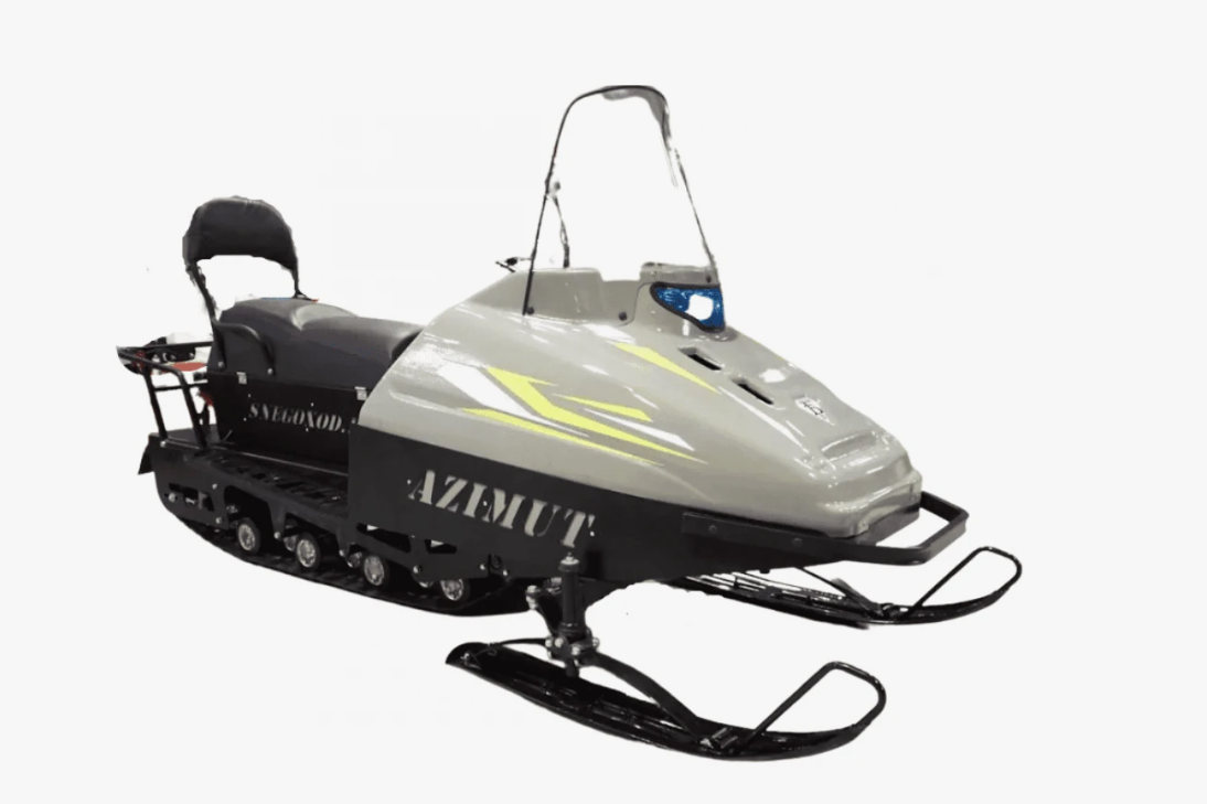 Миниснегоход Бурлак Азимут 24 л.с. , эл.запуск, реверс, тормоз гидравл, капот серый в Нальчике