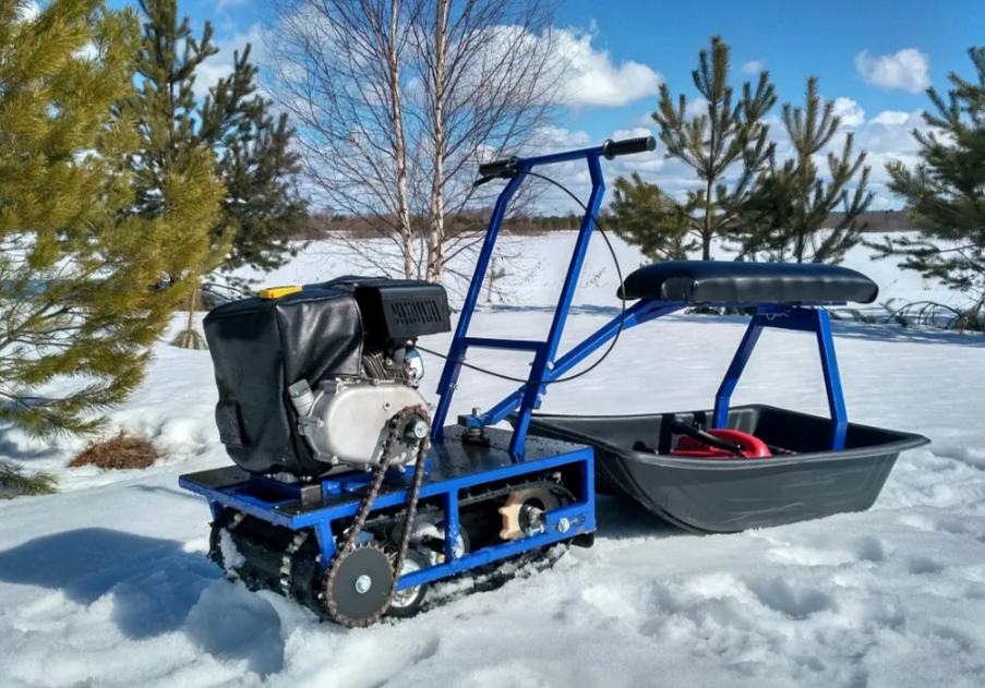 Мини-мотобуксировщик Альбатрос-М без фары в Нальчике