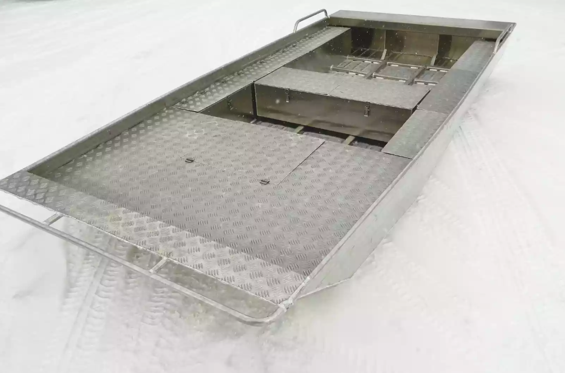 Алюминиевая лодка Wyatboat-390 Jonboat в Нальчике