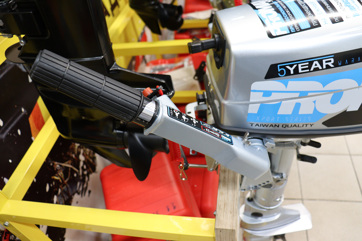 Лодочный мотор PROMAX SP5FHS (внешний бак 12 л) в Нальчике