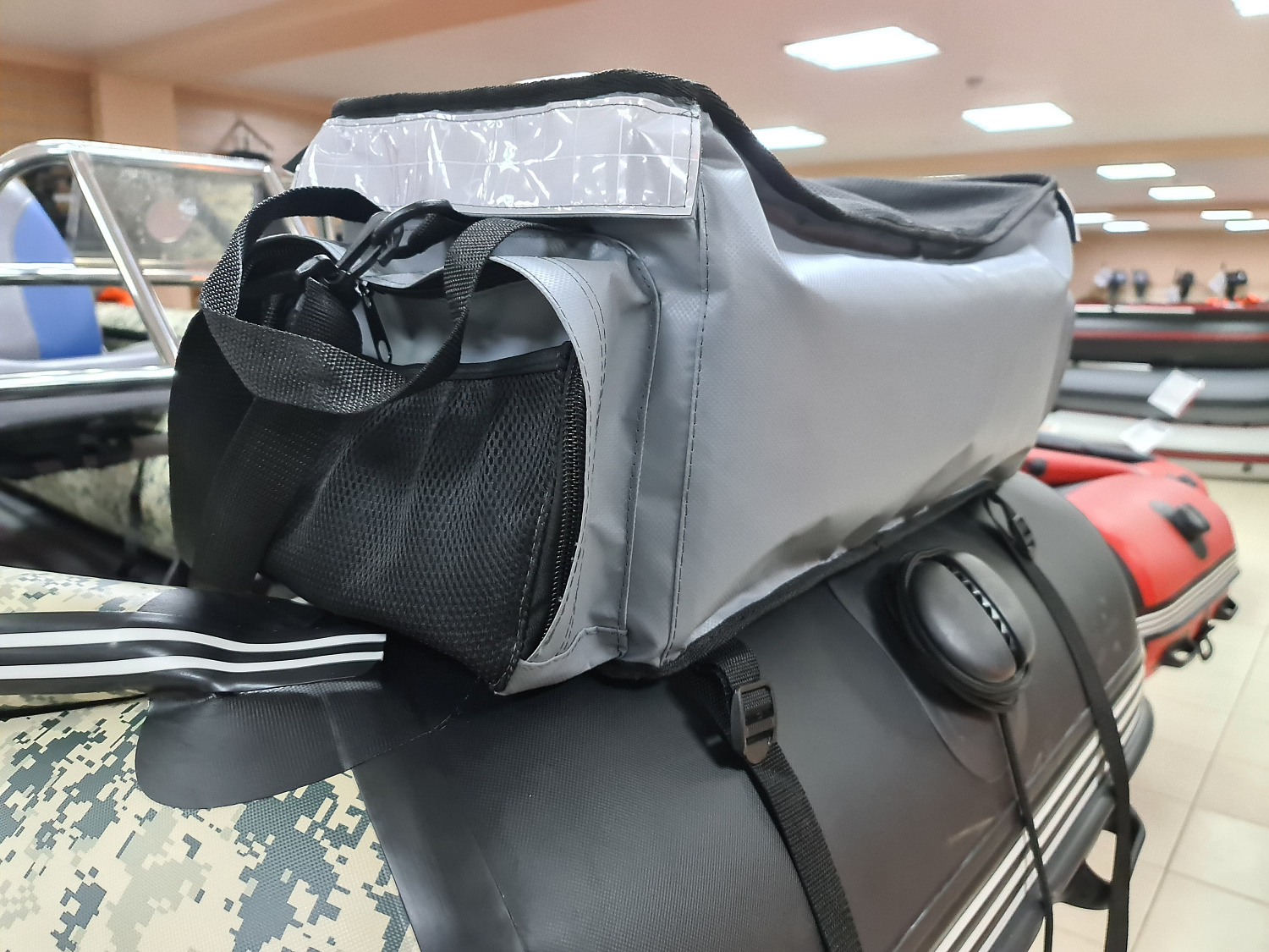 СУМКА ЛЮКС НА БАЛЛОН ДЛЯ ЛОДОК ПВХ 50Х25Х25 СМ в Нальчике