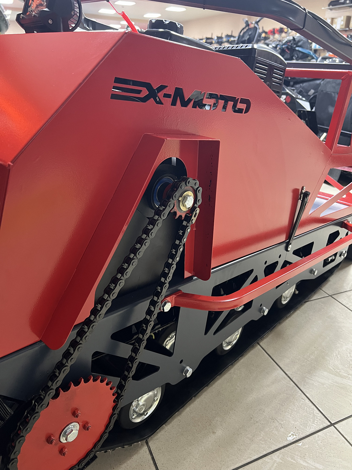 Мотобуксировщик EX-MOTO SNOWDOG S500 15л.с в Нальчике