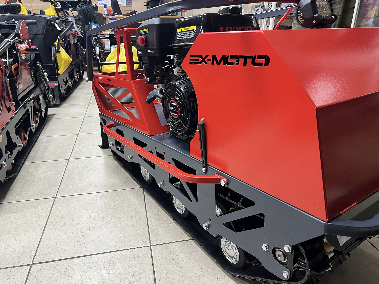 Мотобуксировщик EX-MOTO SNOWDOG S500 15л.с в Нальчике